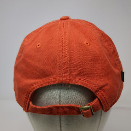 Legacy Baseball Cap Orange One Size Lewis & Clark Embroidery Slideback Hat