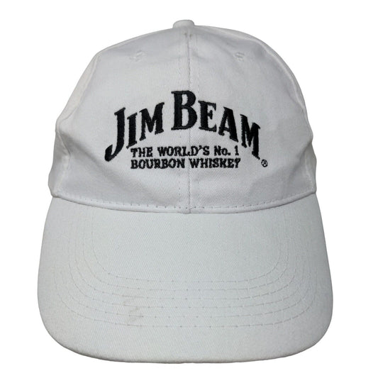 Jim Beam The World's No. 1 Bourbon Whiskey Slideback Hat One Size Embroidered