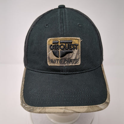 Carquest Auto Parts Strapback Trucker Hat Black OSFM Mesh Back Outdoor