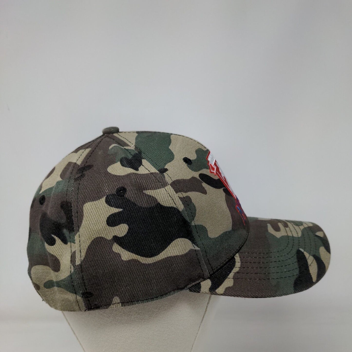 MFYC Snapback Hat Camouflage One Size Embroidered Vent Holes