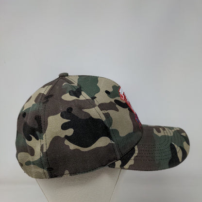 MFYC Snapback Hat Camouflage One Size Embroidered Vent Holes