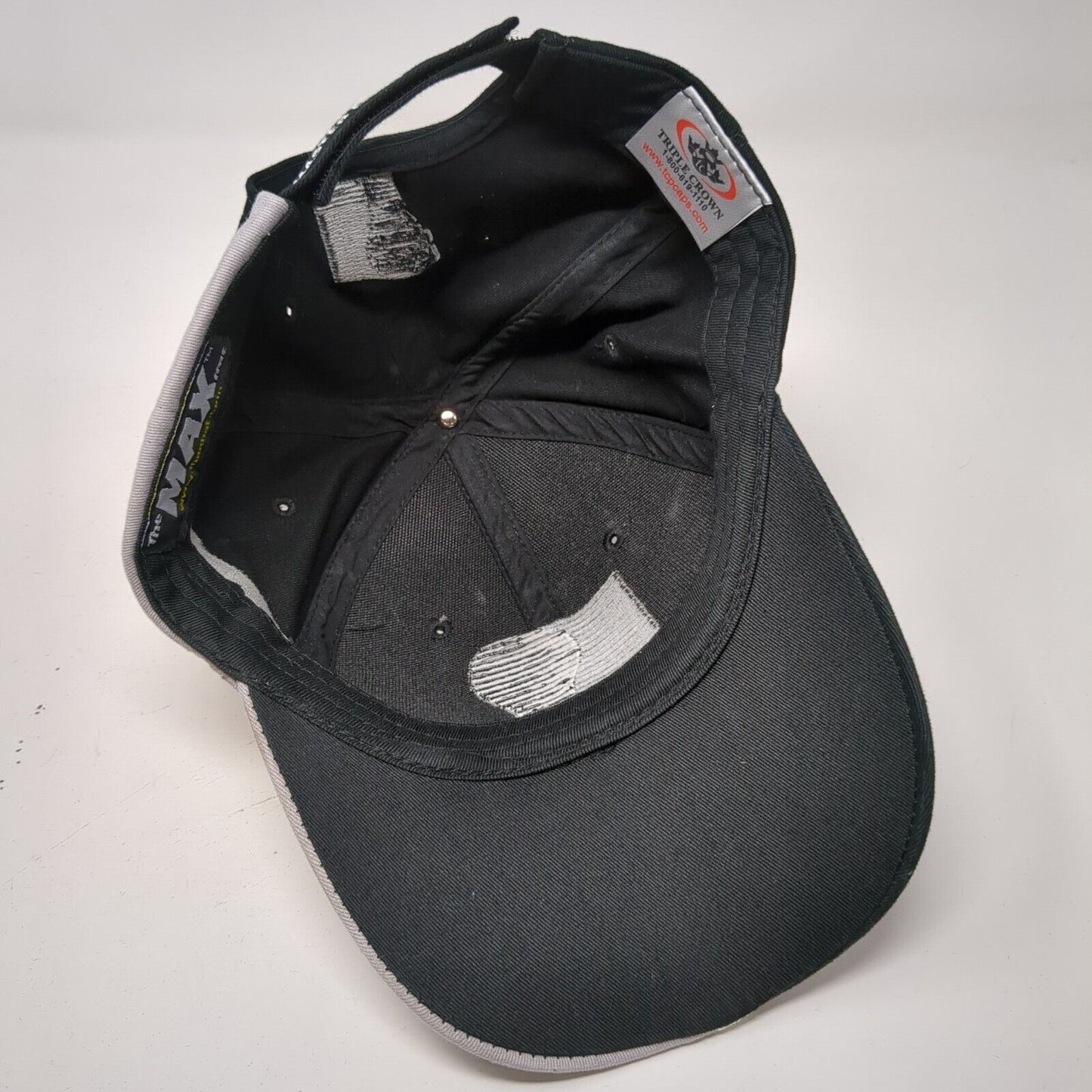 Master Electric Inc. Strapback Hat Black OSFA Adjustable Embroidered The Max Hat