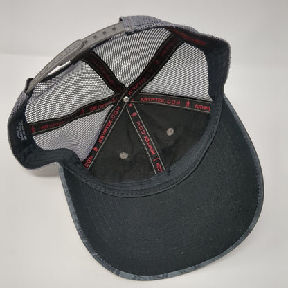 Kryptek Snapback Trucker Hat Camouflage OSFM Adjustable Mesh Back 6 Panel