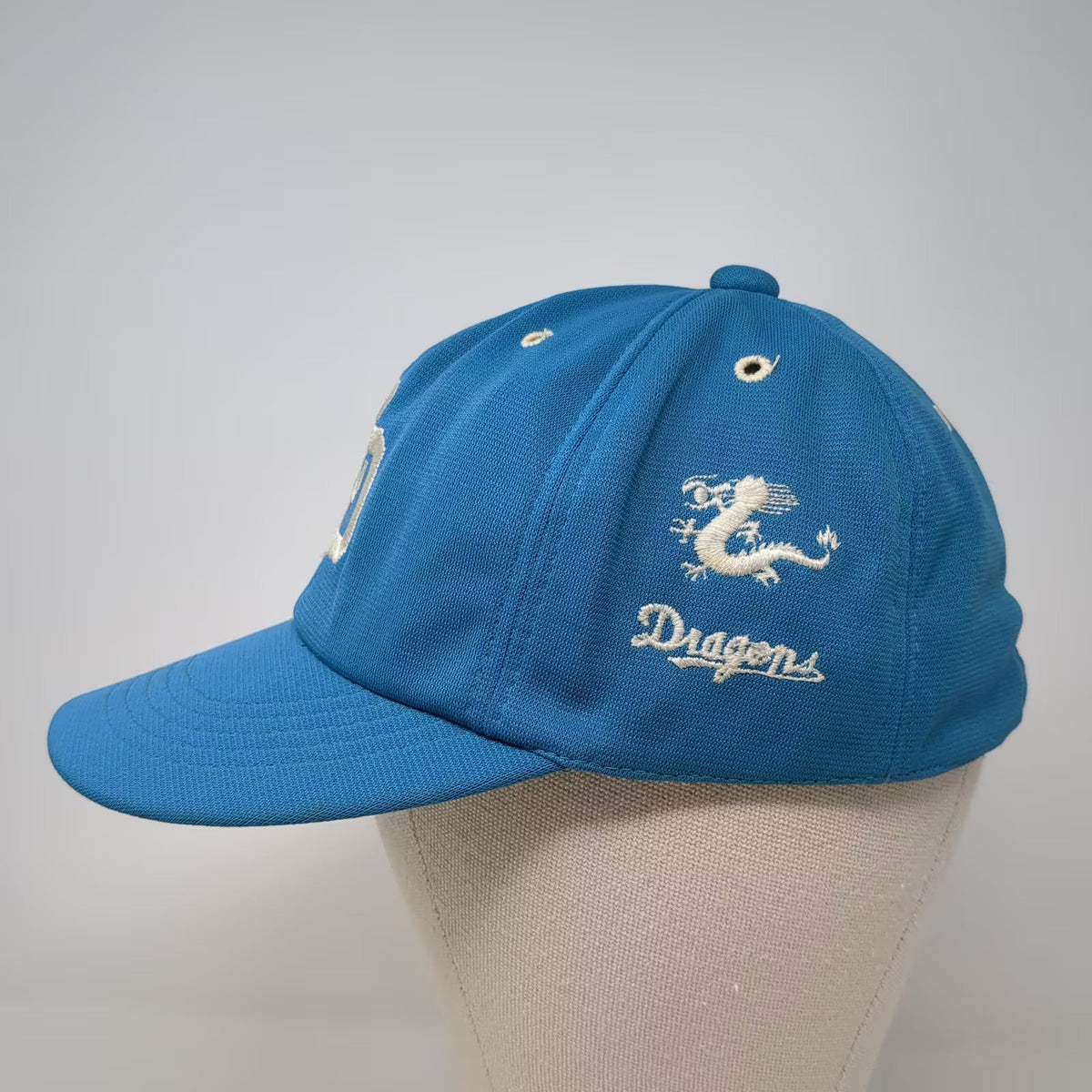 Chunichi Dragons Blue Baseball Cap Hat OS Slideback Embroidered Green Underbrim