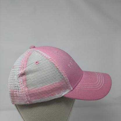 Pendleton Whisky Snapback Trucker Hat Pink One Size Mesh Back 6 Panel
