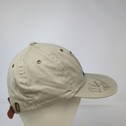 Boise Open Buy Com Tour Albertsons Autographed Hat Beige One Size Baseball Cap