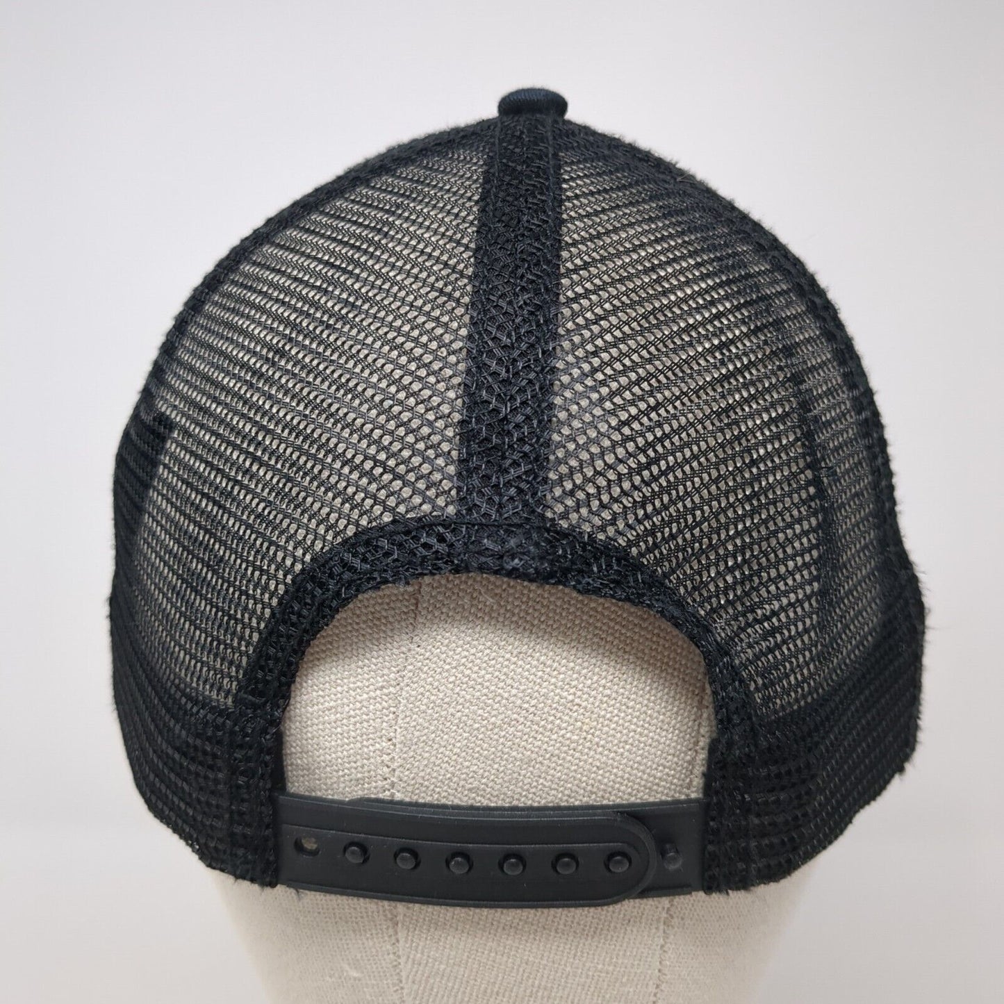 Top Golf Snapback Trucker Hat Black One Size Mesh Back Adjustable