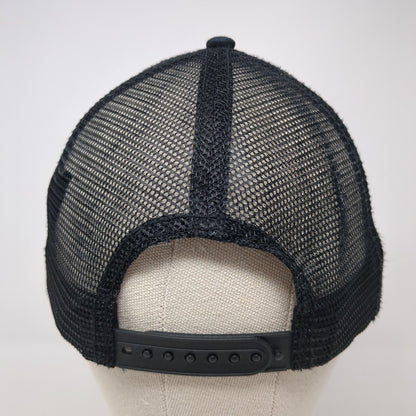 Top Golf Snapback Trucker Hat Black One Size Mesh Back Adjustable