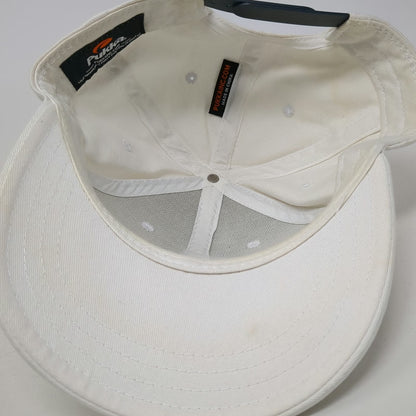 Pukka Baseball Cap White One Size Albatross Golf Wear American Flag Snapback