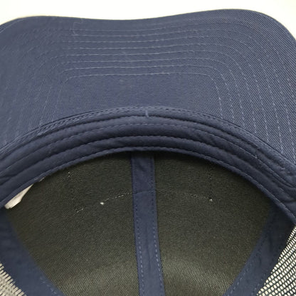 Cap America Trucker Hat Blue One Size Kount Equifax Patch Snapback Mesh Back