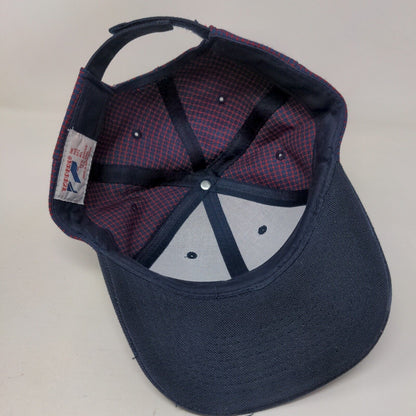 Toppers Strapback Hat Multicolor OSFA Adjustable Plaid Vent Holes