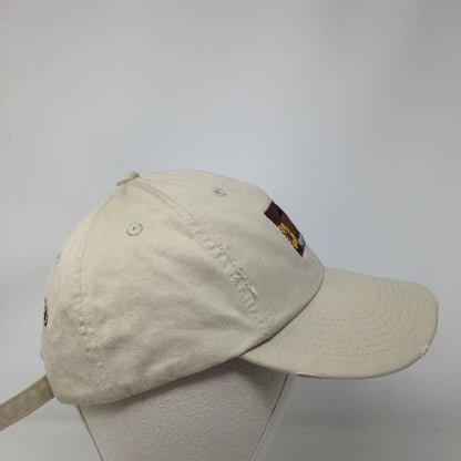 Blvk Savage Skull Patch Slideback Hat Tan One Size Adjustable District