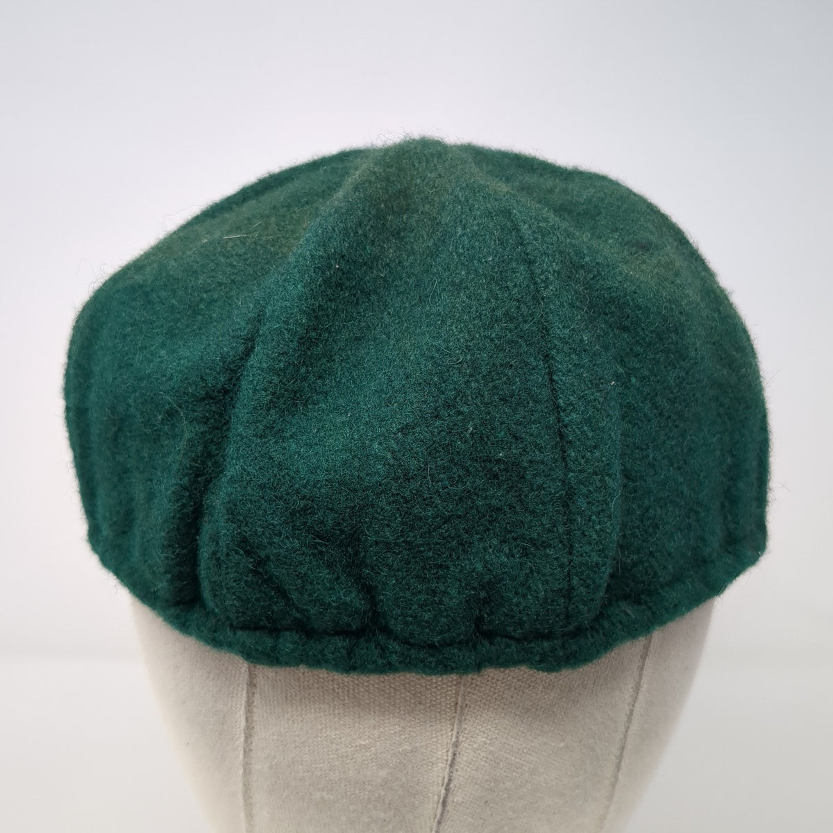 Vintage Wool Cricket Hat Green India Star Logo Embroidered Sports