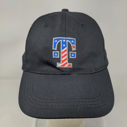 T-Mobile USA Flag Strapback Hat Black One Size Mobilize For Service