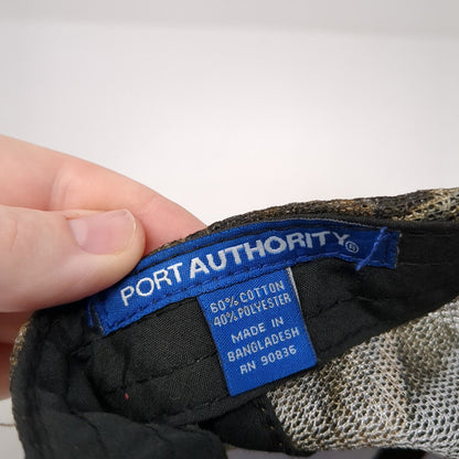 CES Industrial Solutions Network Strapback Trucker Hat Camo One Size