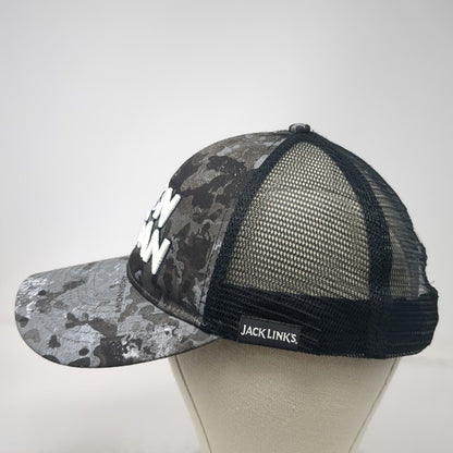 Jack Link's Trucker Hat Gray One Size Camo Bigfoot Non Vegan Feed Your Wild Side