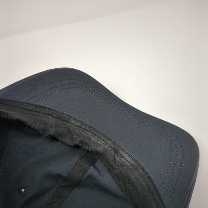 Universal Thread Slideback Hat Black One Size Adjustable Solid 6 Panel