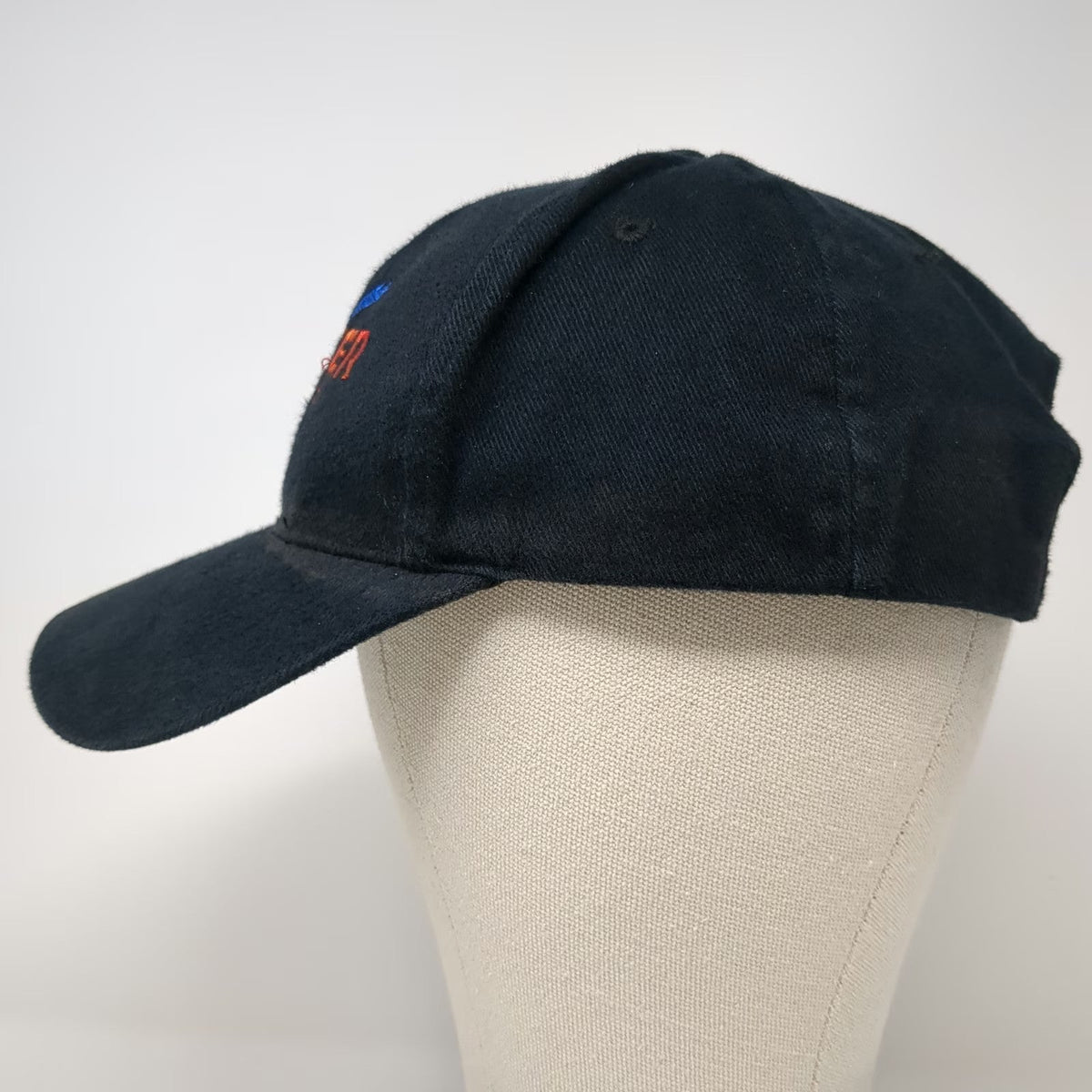 Cotton Deluxe Baseball Cap Black Red Blue One Size Spencer Driving Force hat