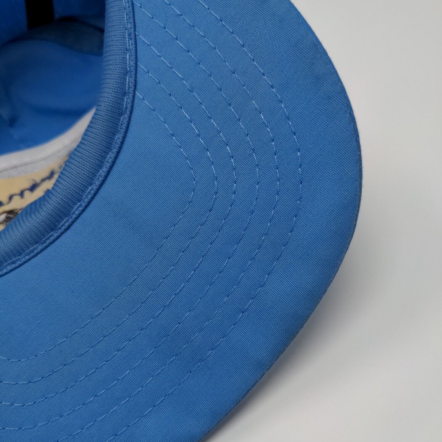 Stockmen's Elco Nv Slideback Hat Blue OSFA Adjustable Embroidered Rope Otto