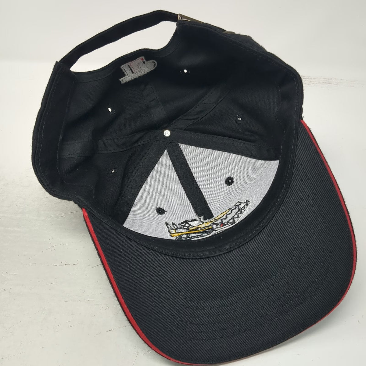 Track Loader Parts Heavy Machinery Construction Baseball Cap Black One Size Hat