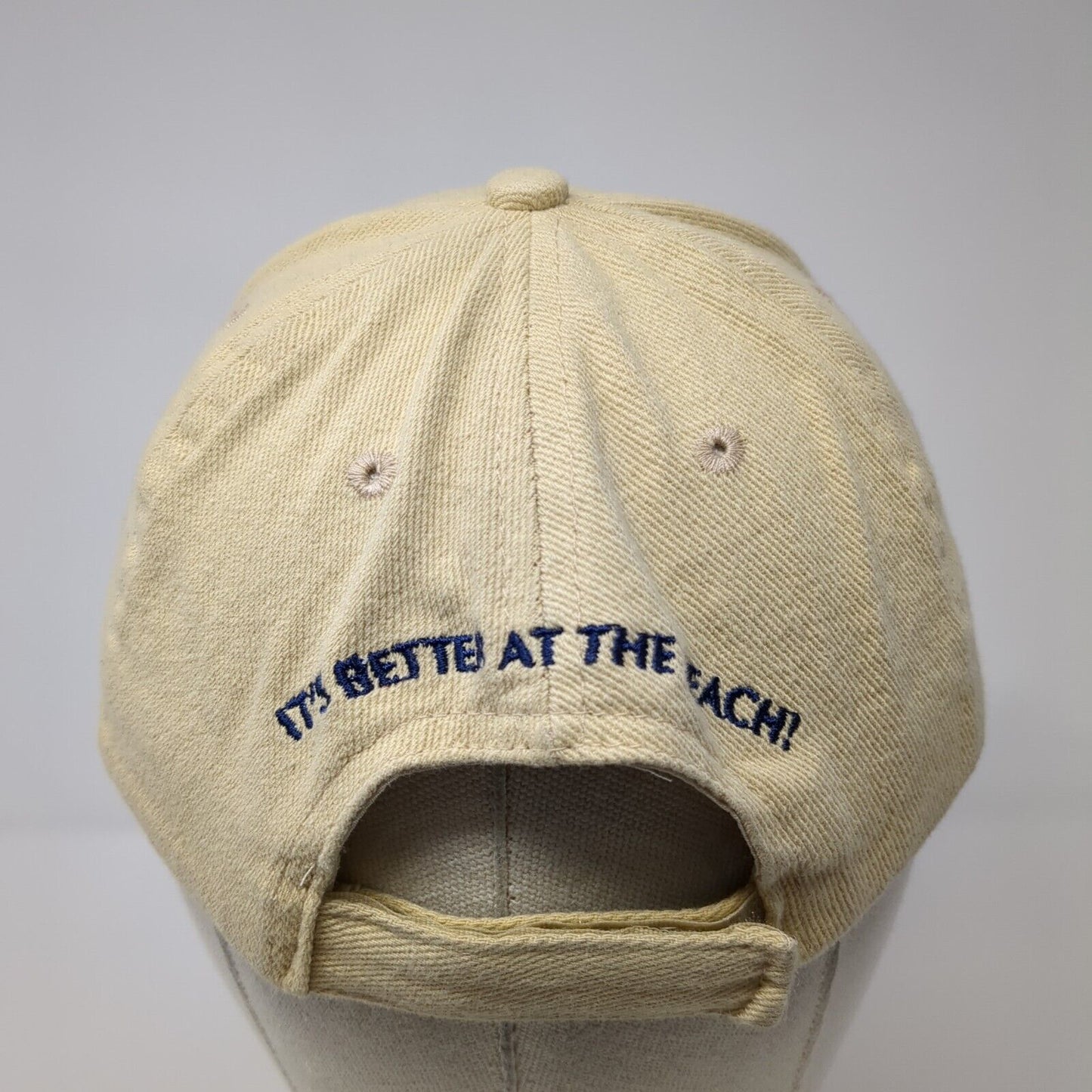 Chinook Winds Casino Resort Strapback Hat Tan One Size Adjustable