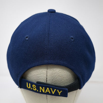 Caps Club US Navy Baseball Cap Blue One Size Eagle Shadow Embroidery Strap Hat