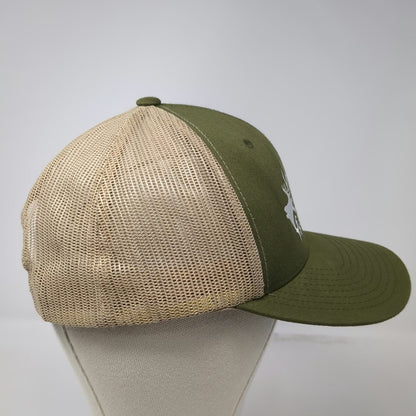 Yupoong Trucker Hat Green One Size Alpha Gamma Rho Elk Mountain Mesh Snapback