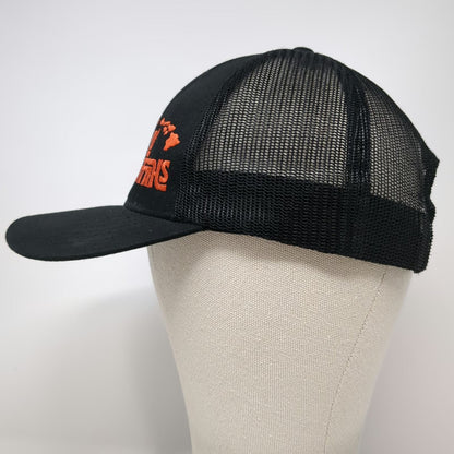Kamel Trucker Hat Black One Size Mo' Bettahs Hawaii Mesh Snapback Restaurant hat