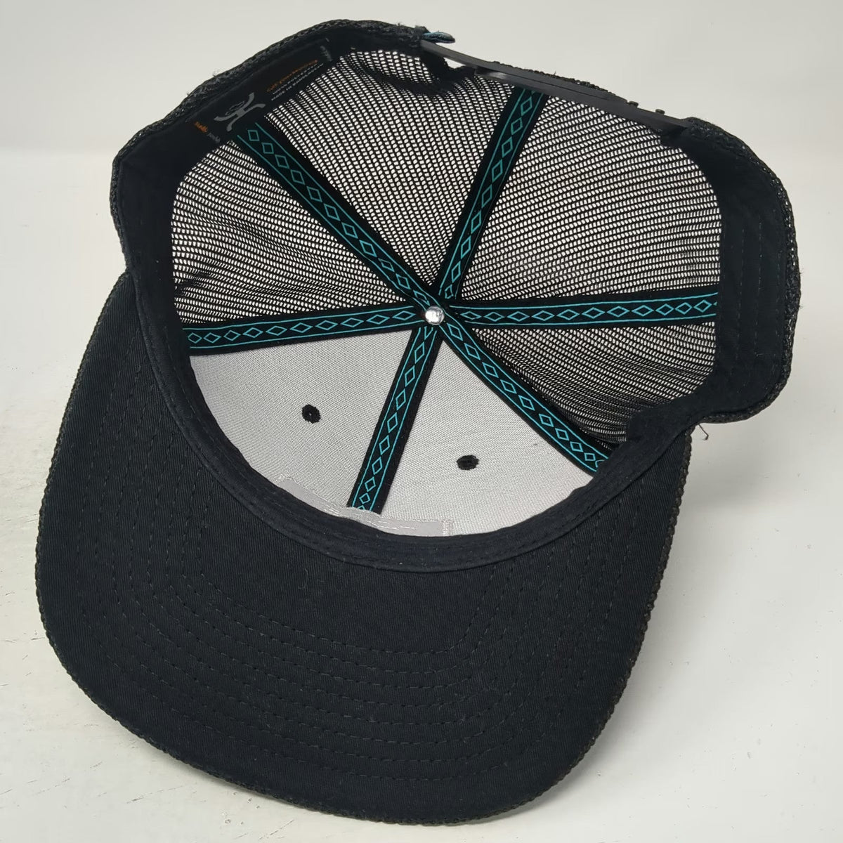 Hooey Trucker Hat Black One Size Snapback Mesh Back Texas Mercantile Patch