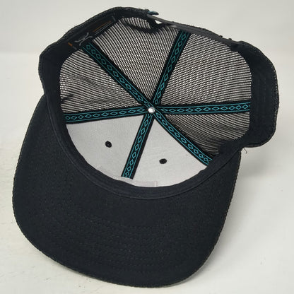 Hooey Trucker Hat Black One Size Snapback Mesh Back Texas Mercantile Patch