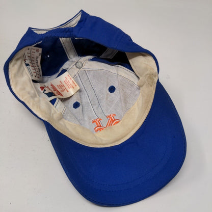 New York Mets Stretchy Kids Hat Blue Embroidered Logo Kid Athlete