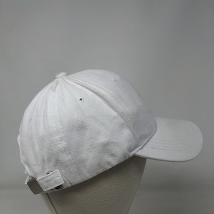 Bride Slideback Hat White One Size Adjustable Embroidered Miss To Mrs Faux Suede