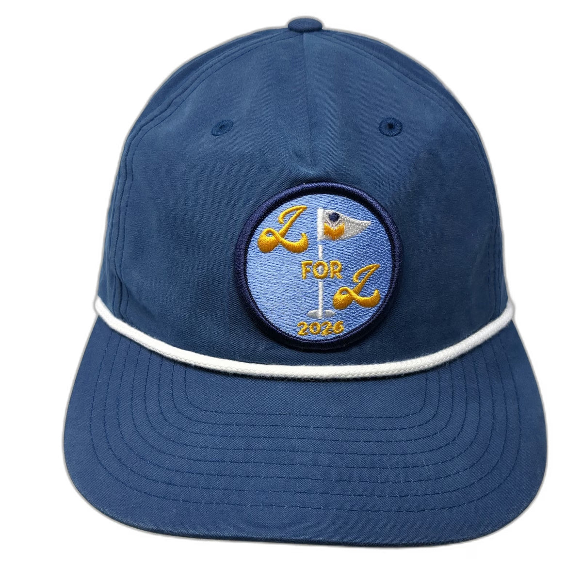 Richardson 5 Panel Blue OSFM Hat Rope First Interstate Bank Golf L for L 2020
