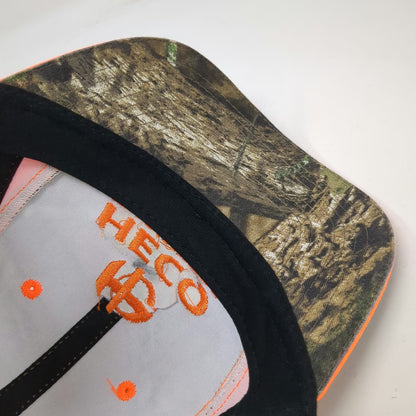Outdoor Cap Baseball Cap Brown Orange One Size Mossy Oak HECO Engineers Hat