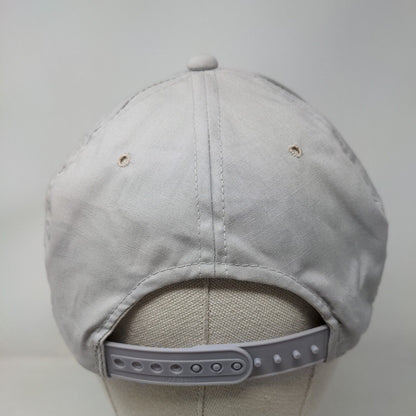 Siemens Stromberg-Carlson Snapback Rope Hat Gray OSFA Solid Adjustable