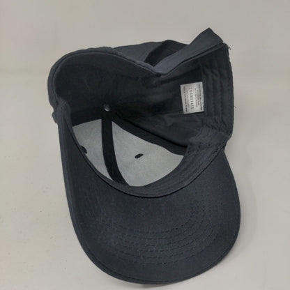 Chipotle Men's Strapback Hat Black Size OSFM Embroidered Logo Employee Uniform