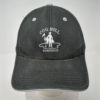 Cog Hill Dubsdread Slideback Hat Black One Size Adjustable 6 Panel The Game