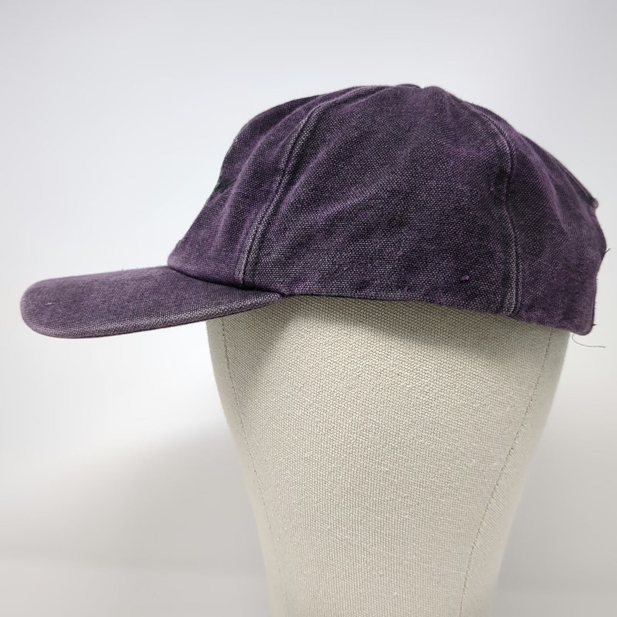 Purple Aspen Horse Rider Embroidery Cotton Strapback One Size Baseball Cap Hat