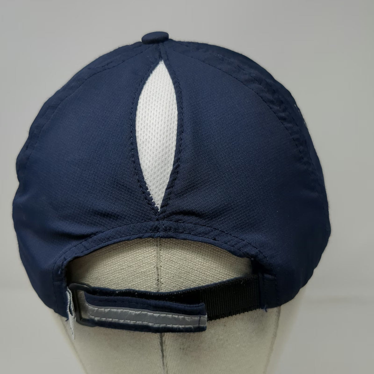 Life is Good Baseball Cap Blue One Size Sea Turtle Mesh Reflective Strap Hat