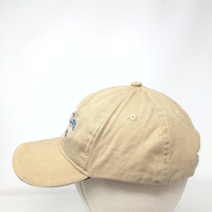 Pebble Creek Golf Club Tampa Florida Tan One Size Adjustable Embroidered 6 Panel