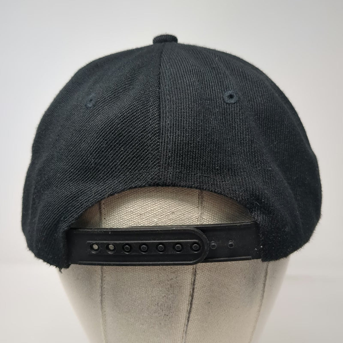 Six Flags Baseball Cap Black Green One Size Sugar Skull Day of the Dead Hat
