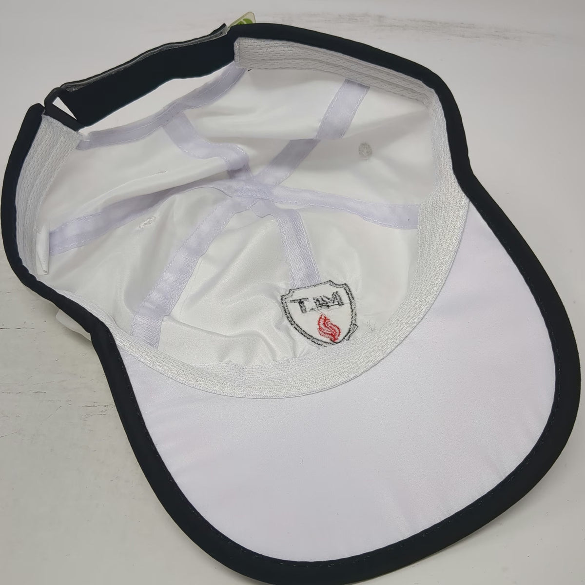 Greenlayer Major League Triathlon Hat White One Size Baseball Cap Performance