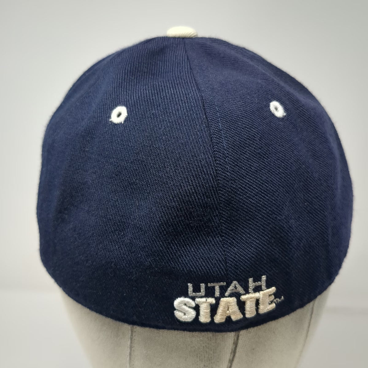 Utah State Aggies NCAA Zephyr Blue 7 1/4 Cap Hat Wool Blend Embroidered Logo
