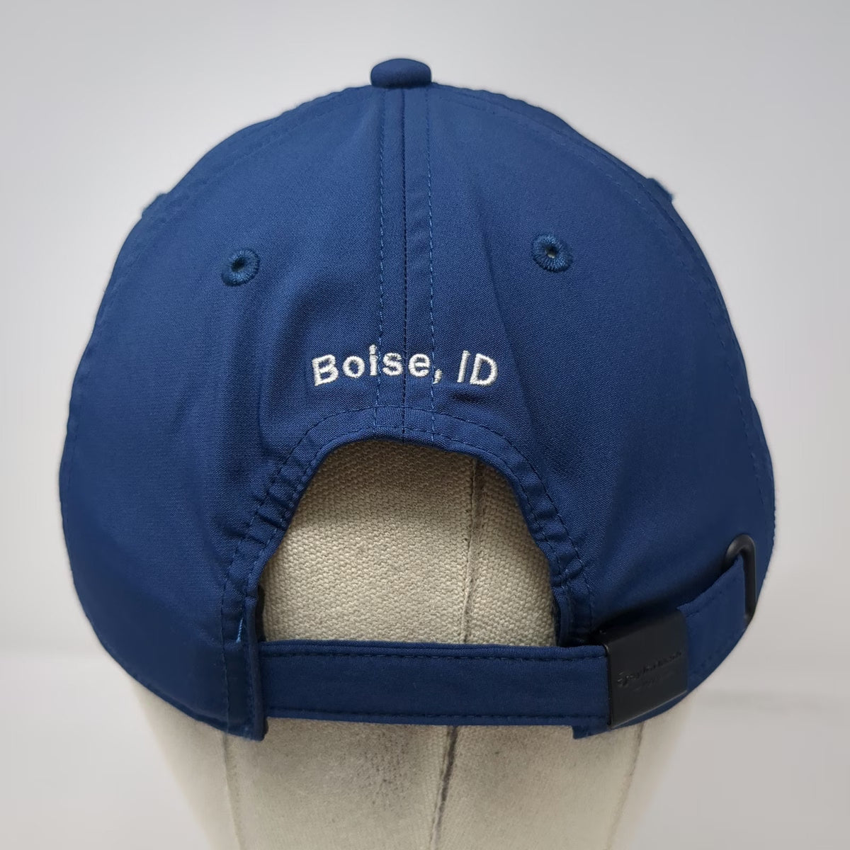 TaylorMade Baseball Cap Blue One Size Heron Boise ID Performance Fabric Hat