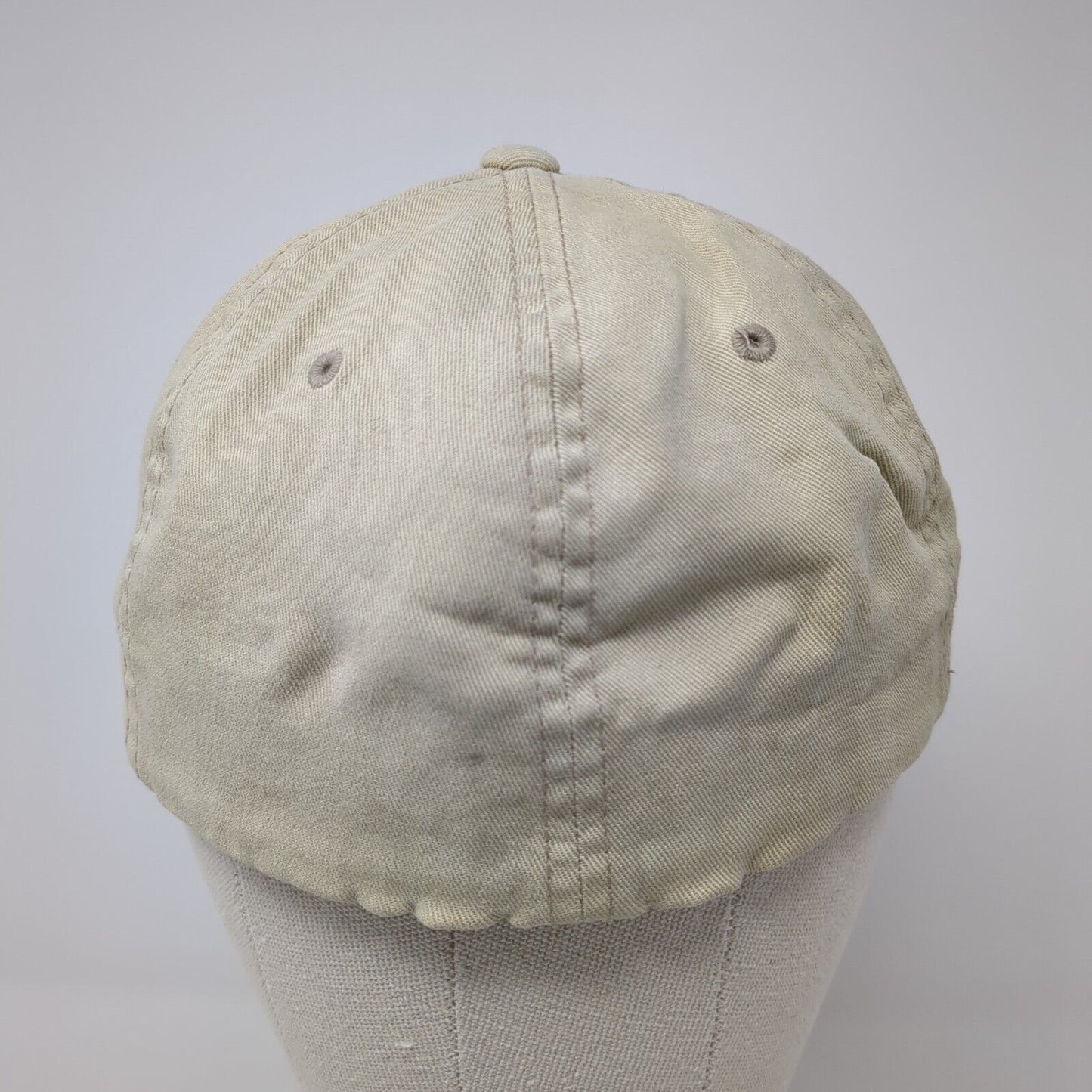 Cenocervisiamsillicaphobia Fitted Hat Tan L/XL Flexfit 6 Panel Port Authority