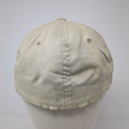 Cenocervisiamsillicaphobia Fitted Hat Tan L/XL Flexfit 6 Panel Port Authority