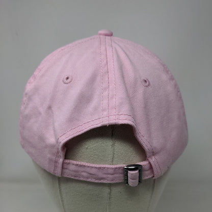 Bride Slideback Hat Pink One Size Adjustable Embroidered 6 Panel Dalix