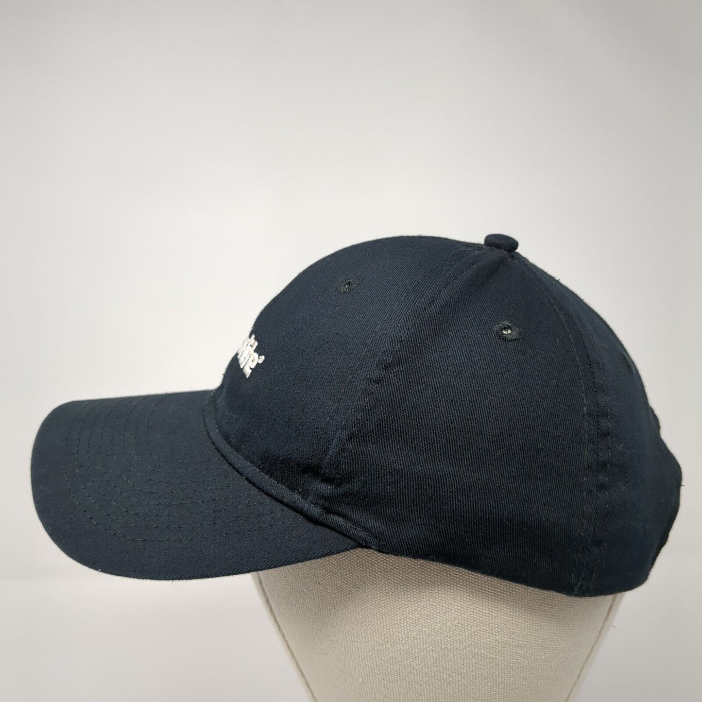 Truck-Lite Strapback Hat Black One Size Adjustable Embroidered Port & Company