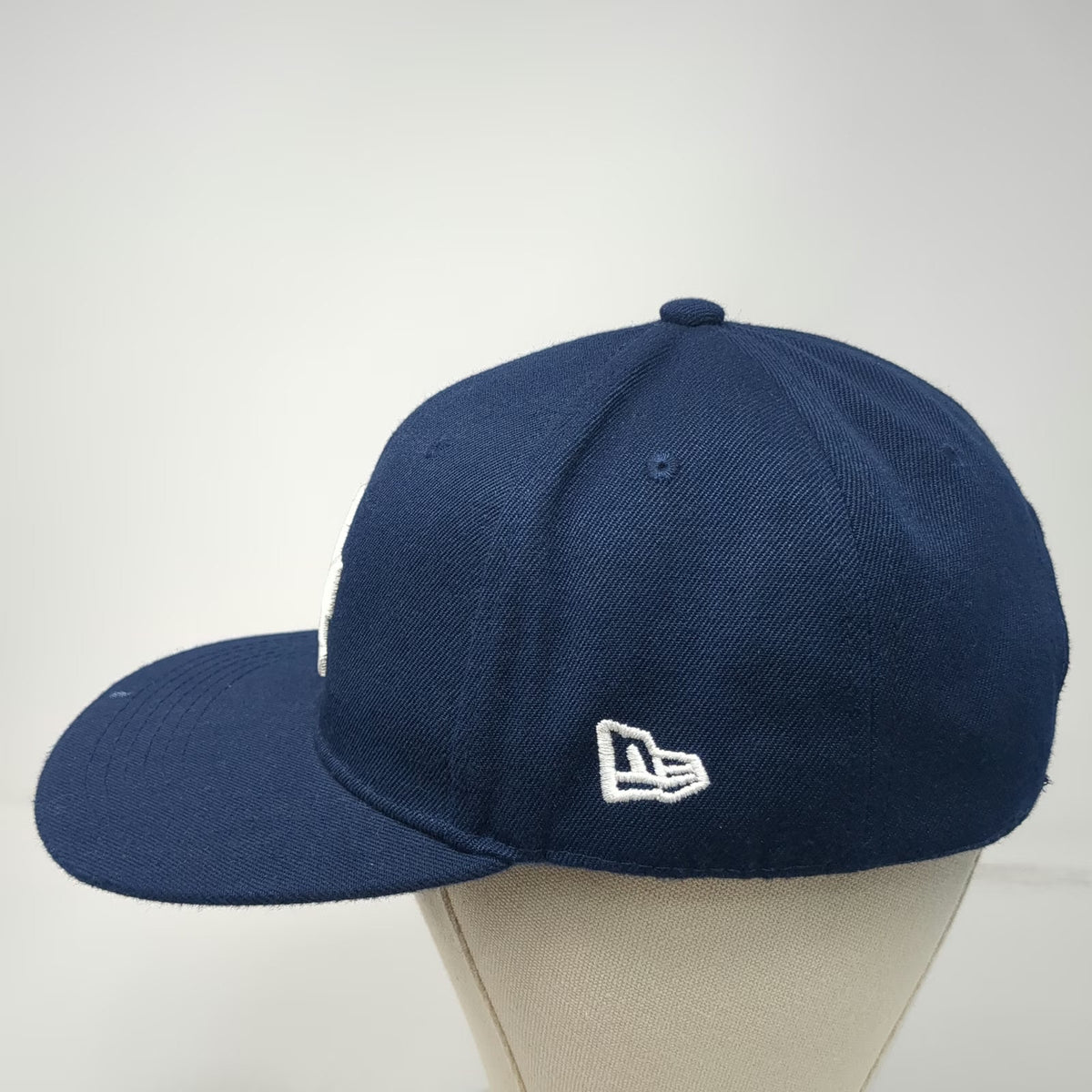 New Era MLB Los Angeles Dodgers Snapback Hat Blue One Size 9FIFTY Flat Brim Logo