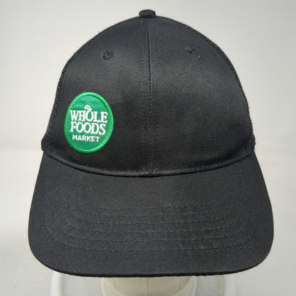 Whole Foods Market Boise Idaho Trucker Hat Black One Size Mesh Snapback RPET